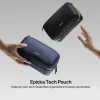epicka-electronics-organizer-travel-case Epicka Tech Pouch in black and blue for organizing electronics and accessories.