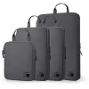 Epicka grey packing cubes set S M L travel organizers